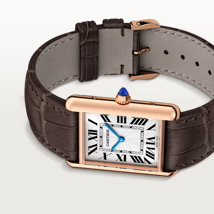 Unworn, Tank Louis, 18k Rose Gold, 33.7mm x 25.5mm, Ref# WGTA0011, box and papers — image 3