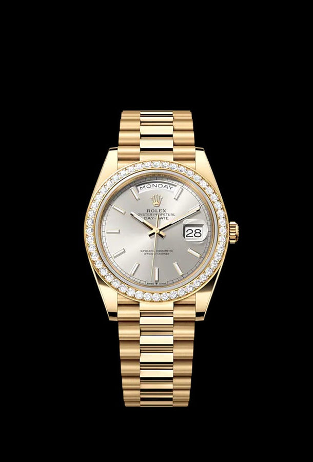 Day-Date 40, 18k Yellow Gold with Diamond-set, 40mm, Ref# 228348rbr-0042 — image 4