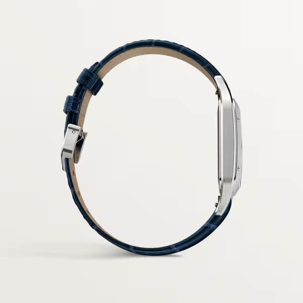 Unworn Santos Dumont, Stainless Steel, 43.5mm x 31.4mm, Ref# WSSA0022, box and papers — image 6