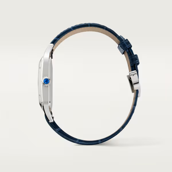 Unworn Santos Dumont, Stainless Steel, 43.5mm x 31.4mm, Ref# WSSA0022, box and papers — image 7