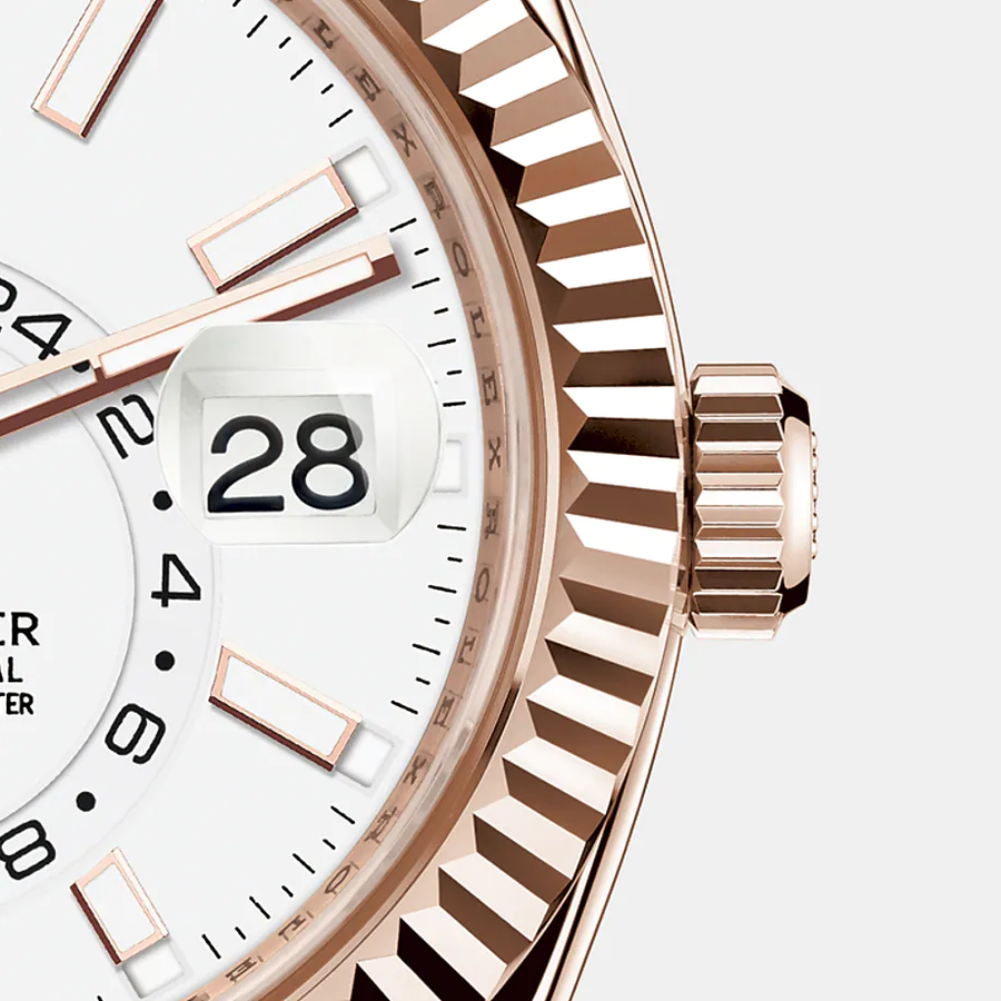 Sky-Dweller 42mm, 18k Everose Gold, Ref# 326935-0005 — image 4