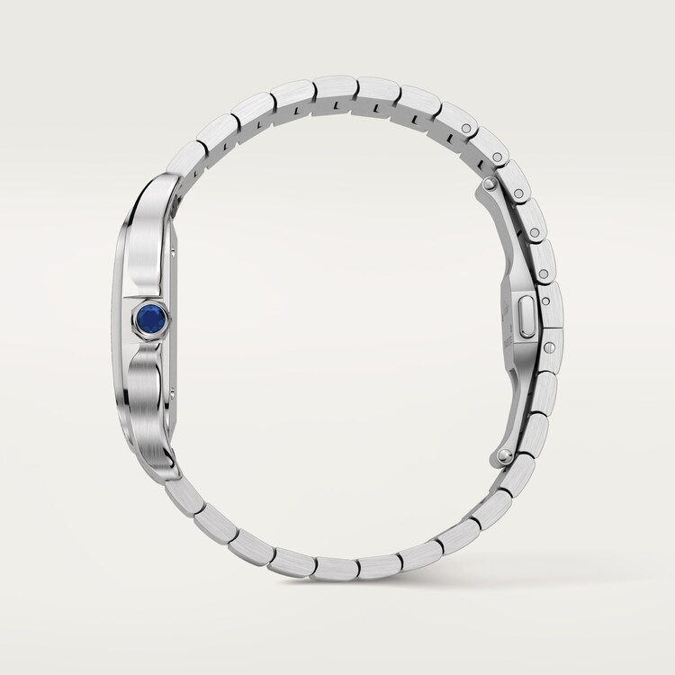 Unworn Santos, Stainless Steel, 35.1mm, Ref# W4SA0005, box and papers — image 5