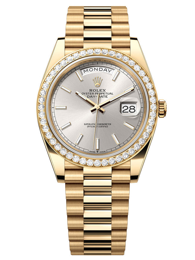Day-Date 40, 18k Yellow Gold with Diamond-set, 40mm, Ref# 228348rbr-0042 — image 2