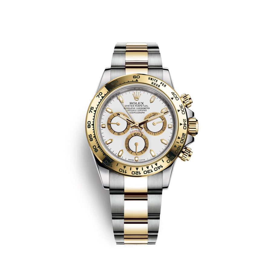 Cosmograph Daytona, 18k Yellow Gold and Stainless Steel, 40mm, Ref# 116503-0001