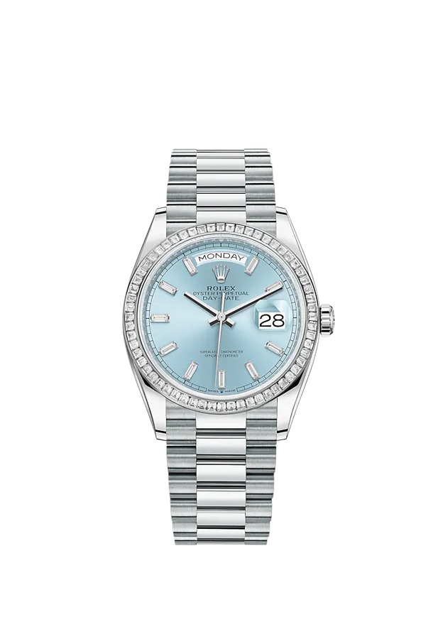 Day-Date 36mm, Platinum, Ref# 128396tbr-0003 — image 2
