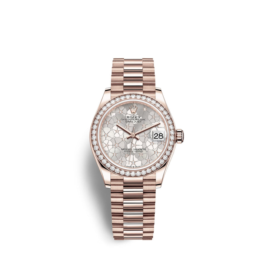 Datejust 31mm, 18k Everose Gold and Diamonds, Ref# 278285rbr-0036