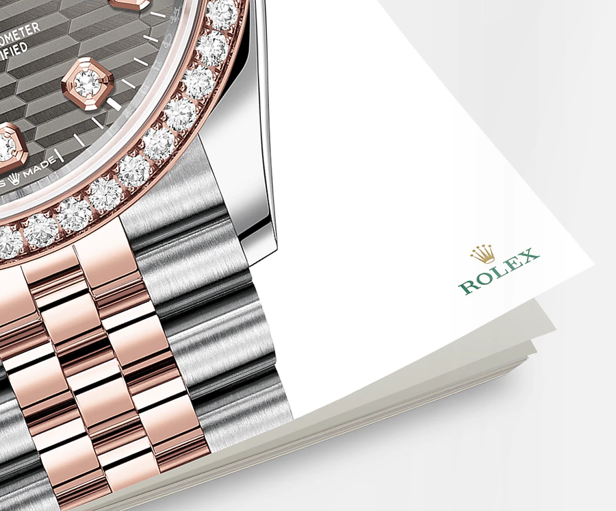 Datejust 36mm, Oystersteel and 18k Everose Gold, Ref# 126281rbr-0029 — image 5