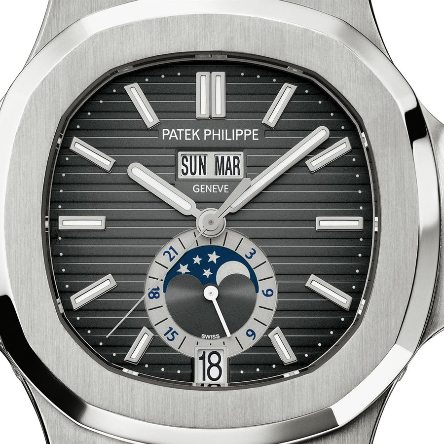 Nautilus Annual Calendar, Moon Phases Watch, Stainless Steel, 40,5 mm, Ref# 5726A-001 — image 3
