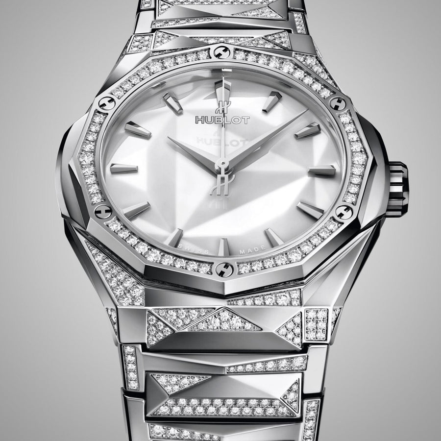 Classic Fusion ORLINSKI BRACELET TITANIUM WHITE ALTERNATIVE PAVÉ Ref# 550.NS.2200.NS.3804.ORL22 — image 2