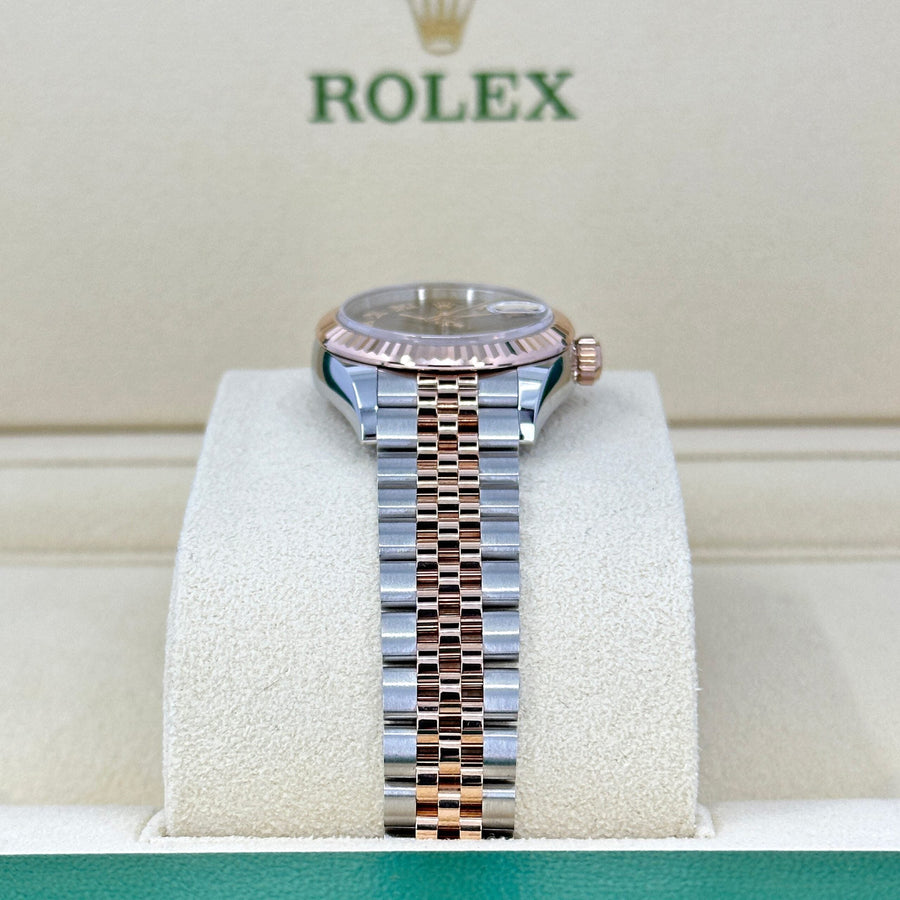 Lady-Datejust 28, Oystersteel and 18k Everose Gold, Ref# 279171-0009 — image 3