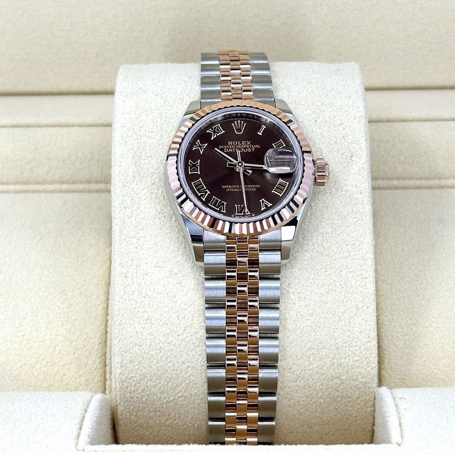 Lady-Datejust 28, Oystersteel and 18k Everose Gold, Ref# 279171-0009 — image 7