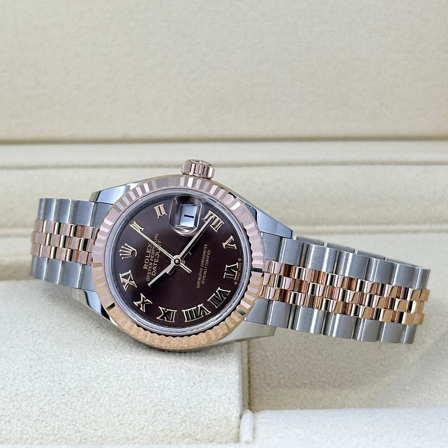 Lady-Datejust 28, Oystersteel and 18k Everose Gold, Ref# 279171-0009 — image 14