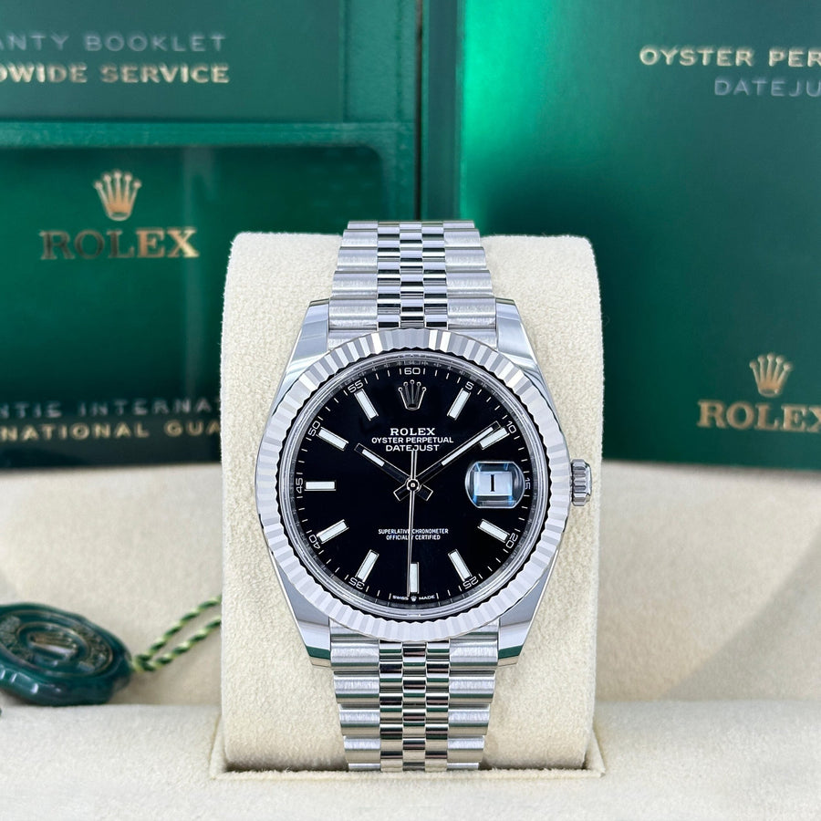 Datejust 41 Oystersteel and white gold Ref# 126334-0018 — image 2