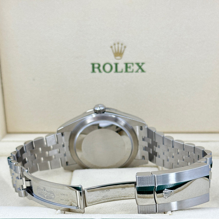 Sky-Dweller, 42mm, Oystersteel and 18k White Gold, Blue, Jubilee, Ref# 336934-0006 — image 9