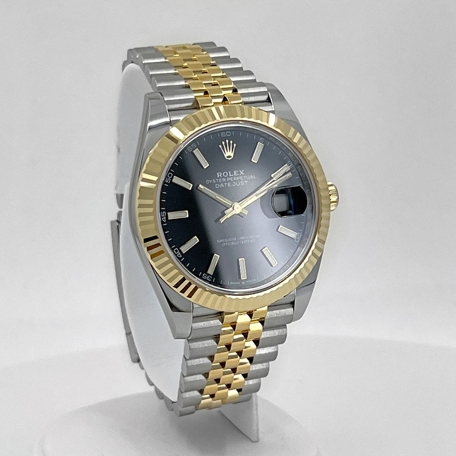 Datejust 41, 18k Yellow Gold and Stainless Steel, 41mm, Ref# 126333-0014 — image 9