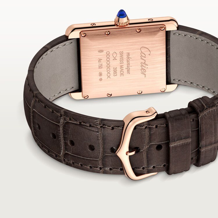 Unworn, Tank Louis, 18k Rose Gold, 33.7mm x 25.5mm, Ref# WGTA0011, box and papers — image 6