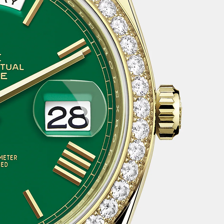 Day-Date, 40mm, 18k Yellow Gold and Diamonds, Ref# 228348rbr-0040 — image 5