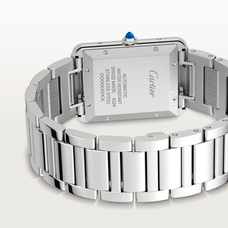 Unworn Tank Must, Extra-large Stainless Steel, 41mm x 31mm, Ref# WSTA0053, box and papers — image 5
