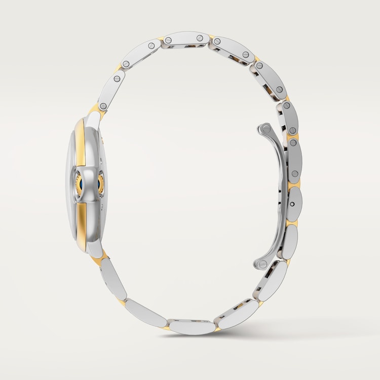 Unworn Ballon Bleu, Stainless Steel and 18k Yellow Gold, 42mm, Ref# W2BB0039, box and papers — image 4