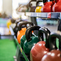 j/fit Jfit 40lb Cast Iron Kettlebell Single