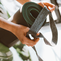 Gaiam Yoga Strap 6 Ft Granite Storm