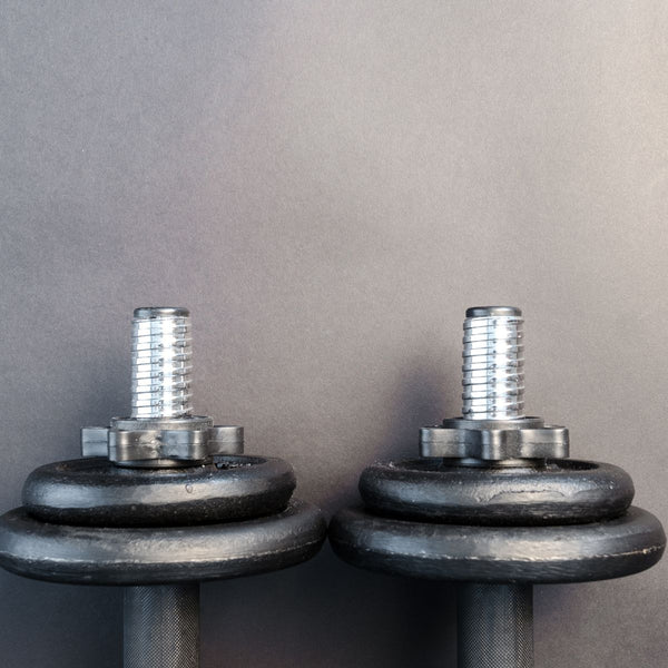 Signature Fitness Hex Dumbbells Workout Equipment Set of 5 10