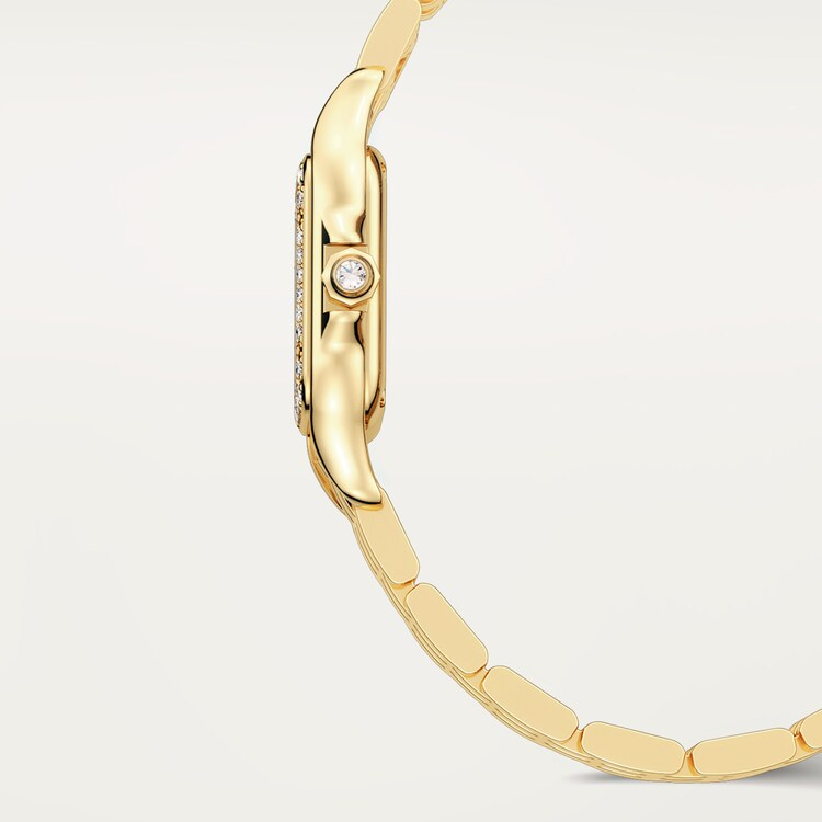 Unworn Panthère Small, 18k Yellow Gold, Diamonds, 22mm x 30mm, Ref# WJPN0067, box and papers — image 3