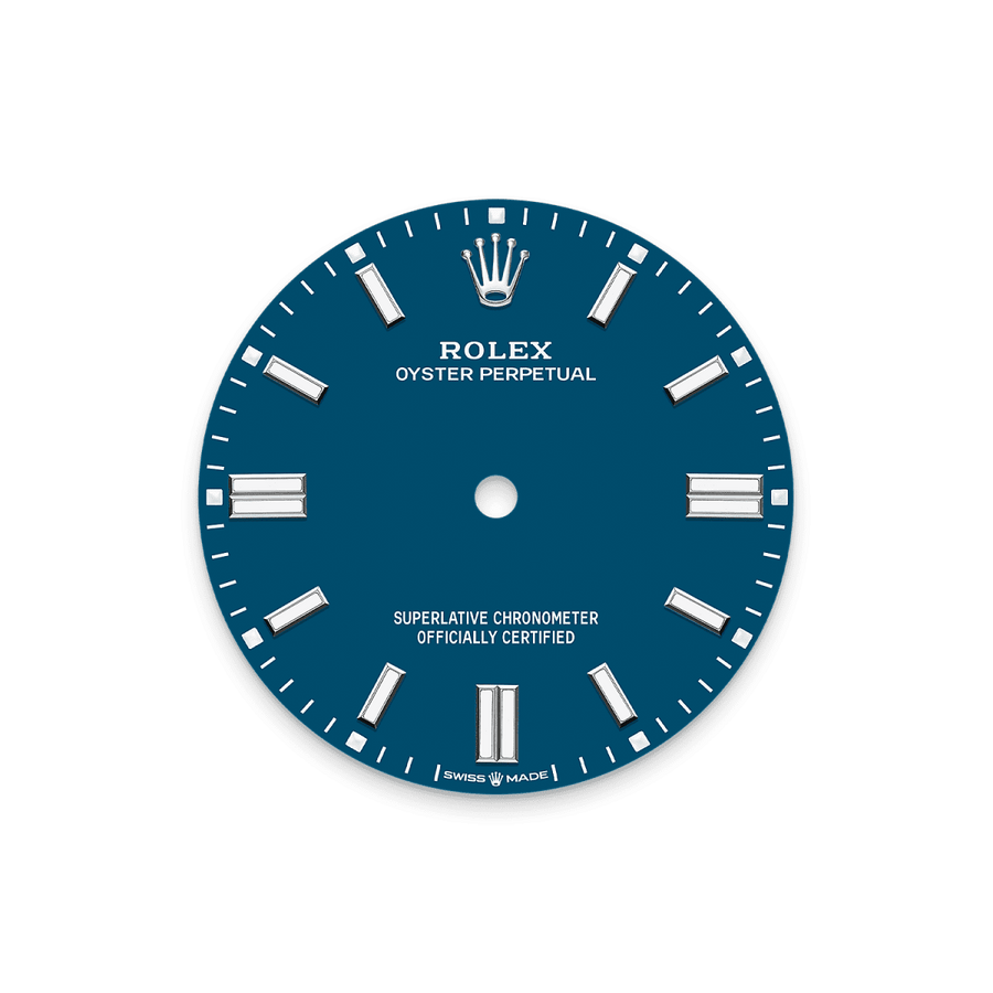 Unworn 2025, Oyster Perpetual, Oystersteel 41mm, Blue dial, Domed Oyster, Ref# 134300-0009, box and papers — image 2