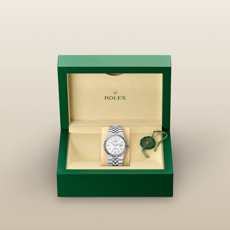 Land-Dweller 36mm Oystersteel & White Gold M127234-0001 — image 6