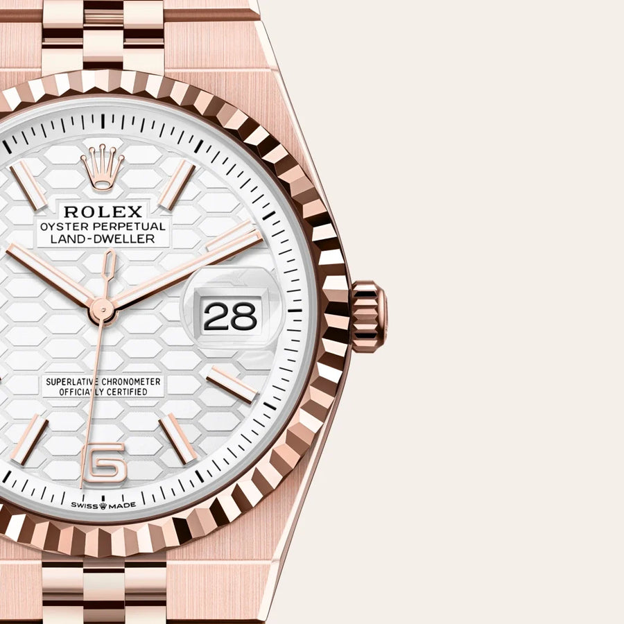 Land-Dweller 36mm Oyster Everose Gold M127235-0001 — image 2