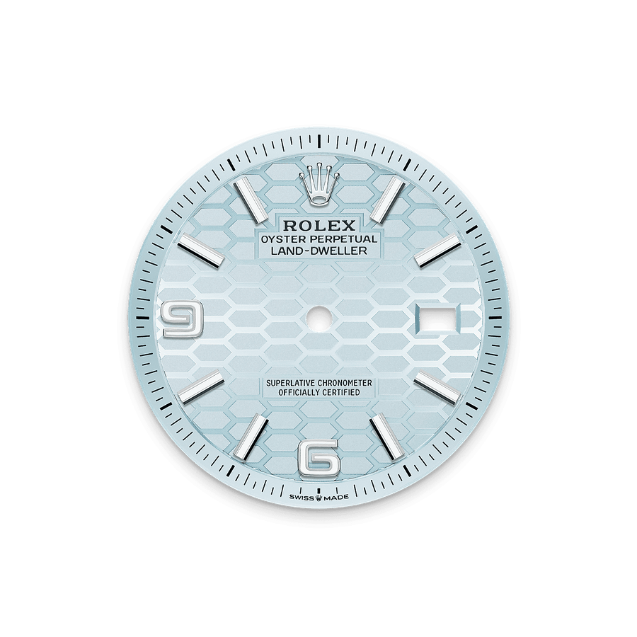 Land-Dweller 36mm Oyster Platinum M127236-0001 — image 2