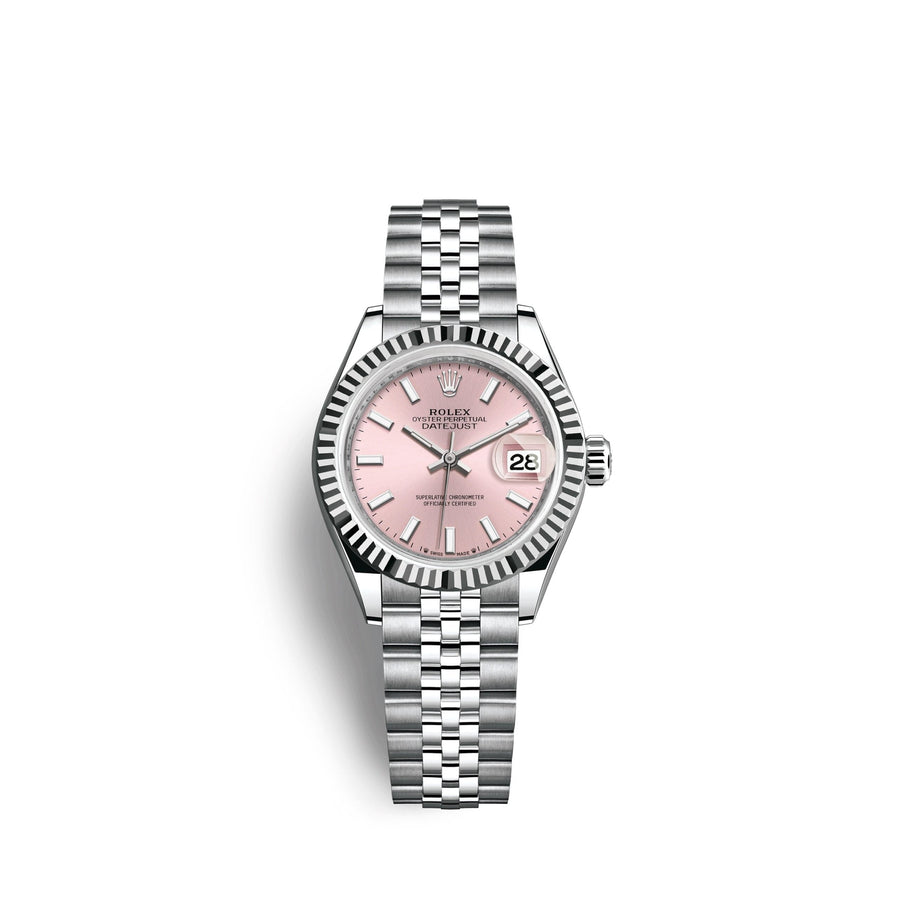 Lady-Datejust 28, Oystersteel and 18k White Gold, Ref# 279174-0001