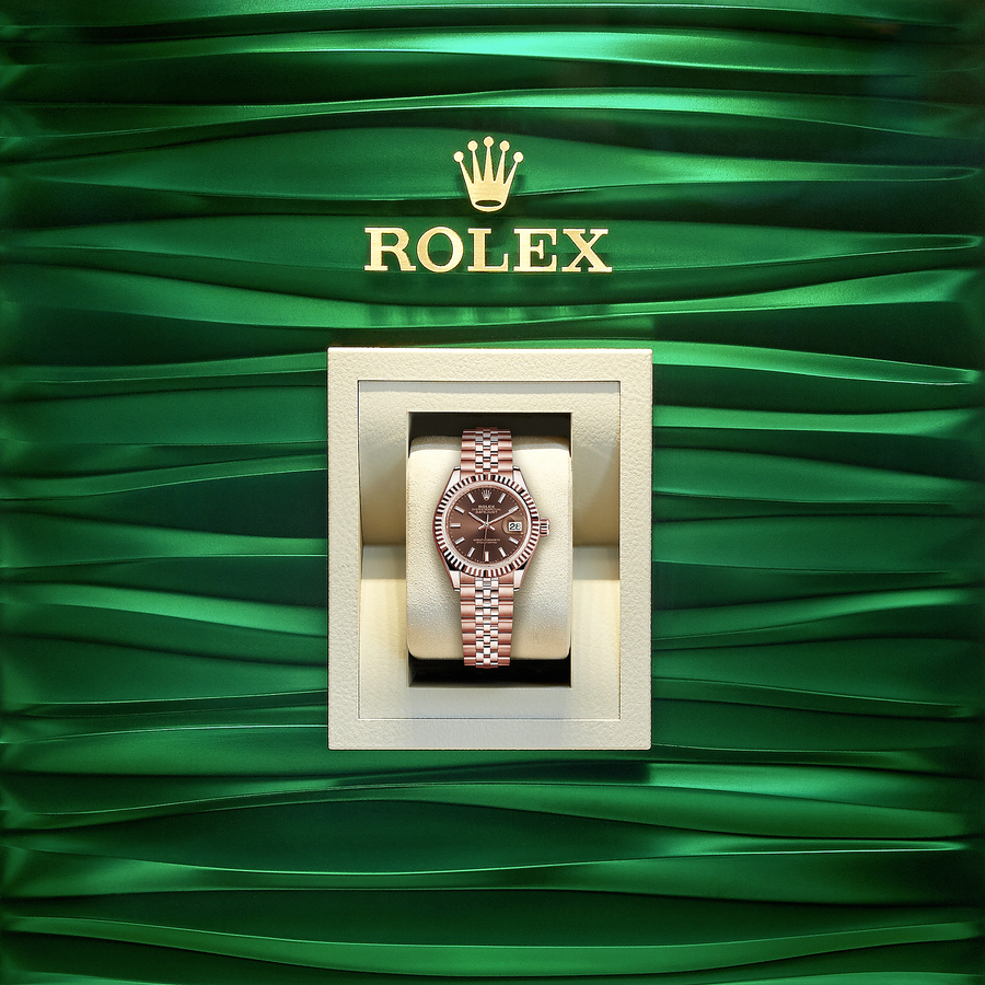 Lady-Datejust 28, 18k Everose Gold, Ref# 279175-0008 — image 5