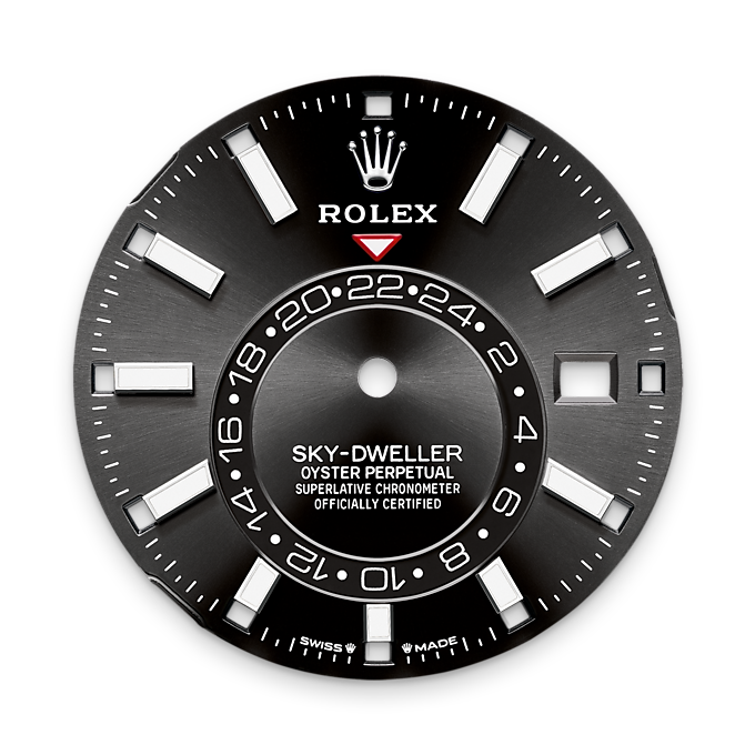 Sky-Dweller, 42mm, Oystersteel and 18k White Gold, Black, Oyster, Ref# 336934-0007 — image 2