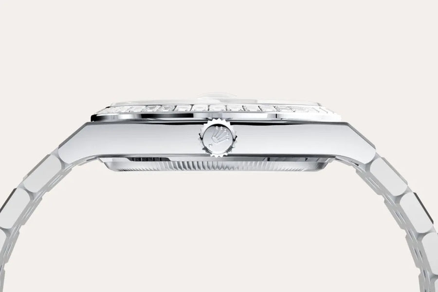 Land-Dweller 40mm Oyster Platinum & Diamonds M127386TBR-0001 — image 5