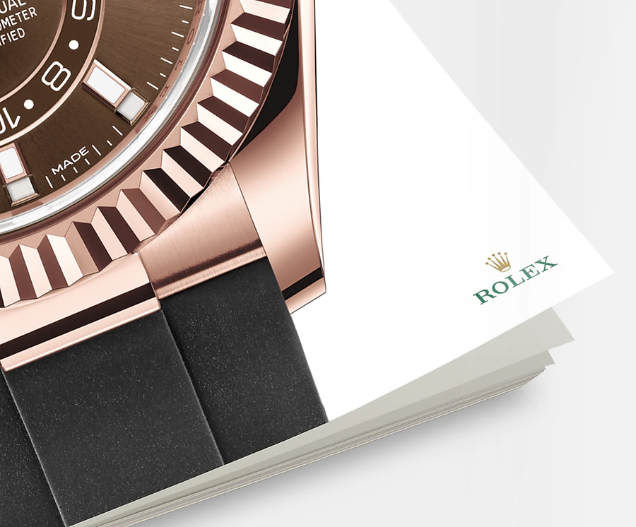 Sky-Dweller 42mm, 18k Everose Gold, Oysterflex, Ref# 326235-0005 — image 5