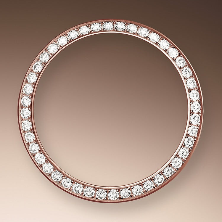 Lady-Datejust 28, 18kt Everose Gold and diamonds, Ref# 279135RBR-0020 — image 3