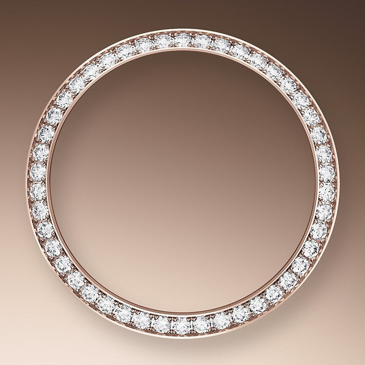 Datejust 31, Oystersteel, 18kt Everose Gold and diamonds, Ref# 278381RBR-0030 — image 3