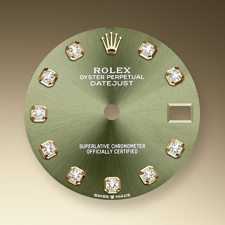Datejust 31, Oystersteel, 18kt Yellow Gold and diamonds, Ref# 278383RBR-0030 — image 2