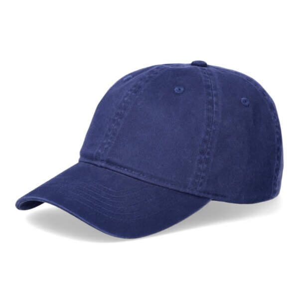 George Men's Solid Cotton Twill Baseball Cap, Blue Cove