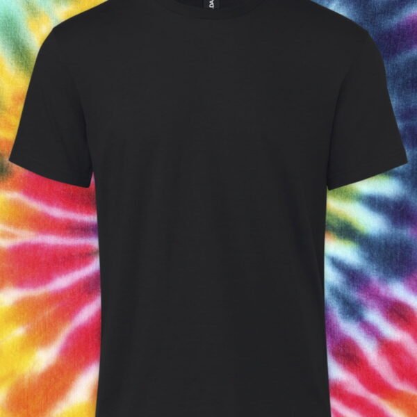 Gildan Adult Short Sleeve Crew T-Shirt – Black Size Large Soft Cotton Classic Fit Blank Tee for Tie Dye & DIY Crafts