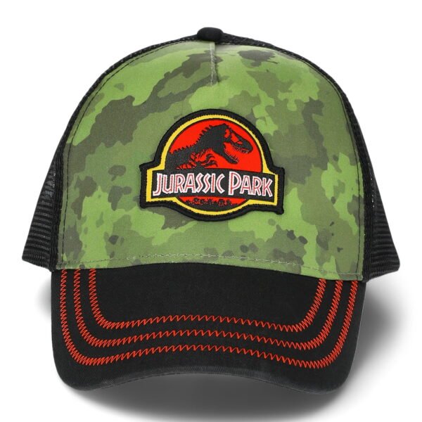 Jurassic Park Boys Classic Camo Baseball Cap Black