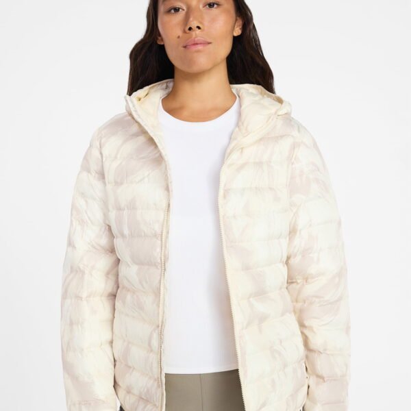 Ozark Trail Women's and Women's Plus Size Core Puffer Jacket with Hood, Sizes XS-3X