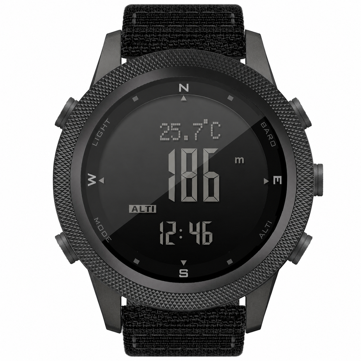 NORTH EDGE APACHE-46 Outdoor Digital Watch - Black