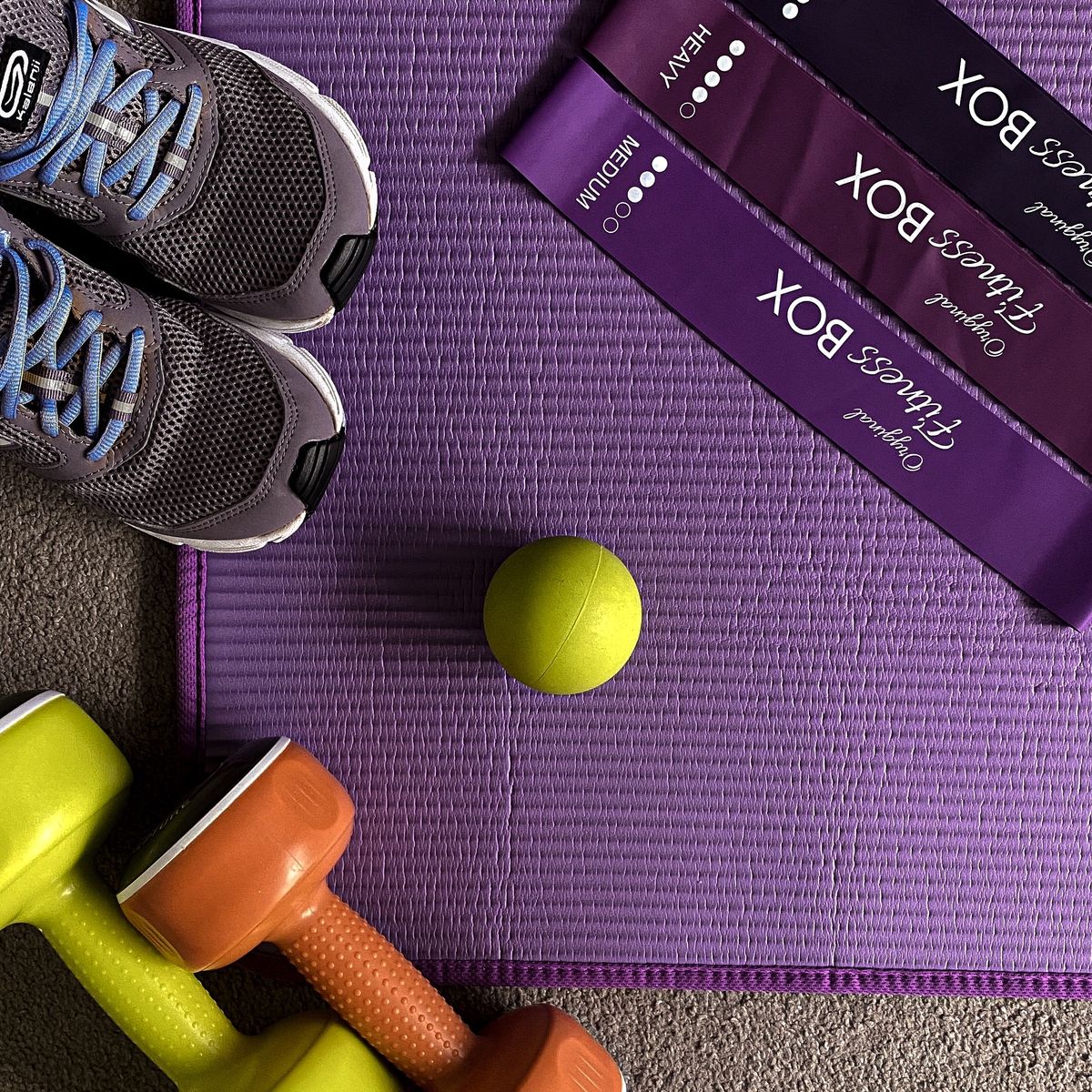 Fit Simplify Exercise Resistance Loop Bands Set of 5