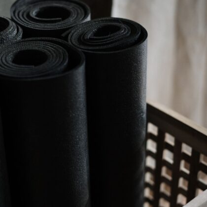 Harbinger Rolled Ribbed Durafoam Mat, 5/8