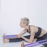 THERABAND Resistance Band Loop 12 IN Red Medium Thickness 3.7 LBS Resistance Strength & Flexibility